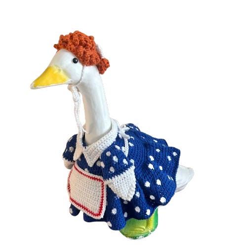 I Love Gucy Porch Goose Crochet Pattern PDF Instant Download