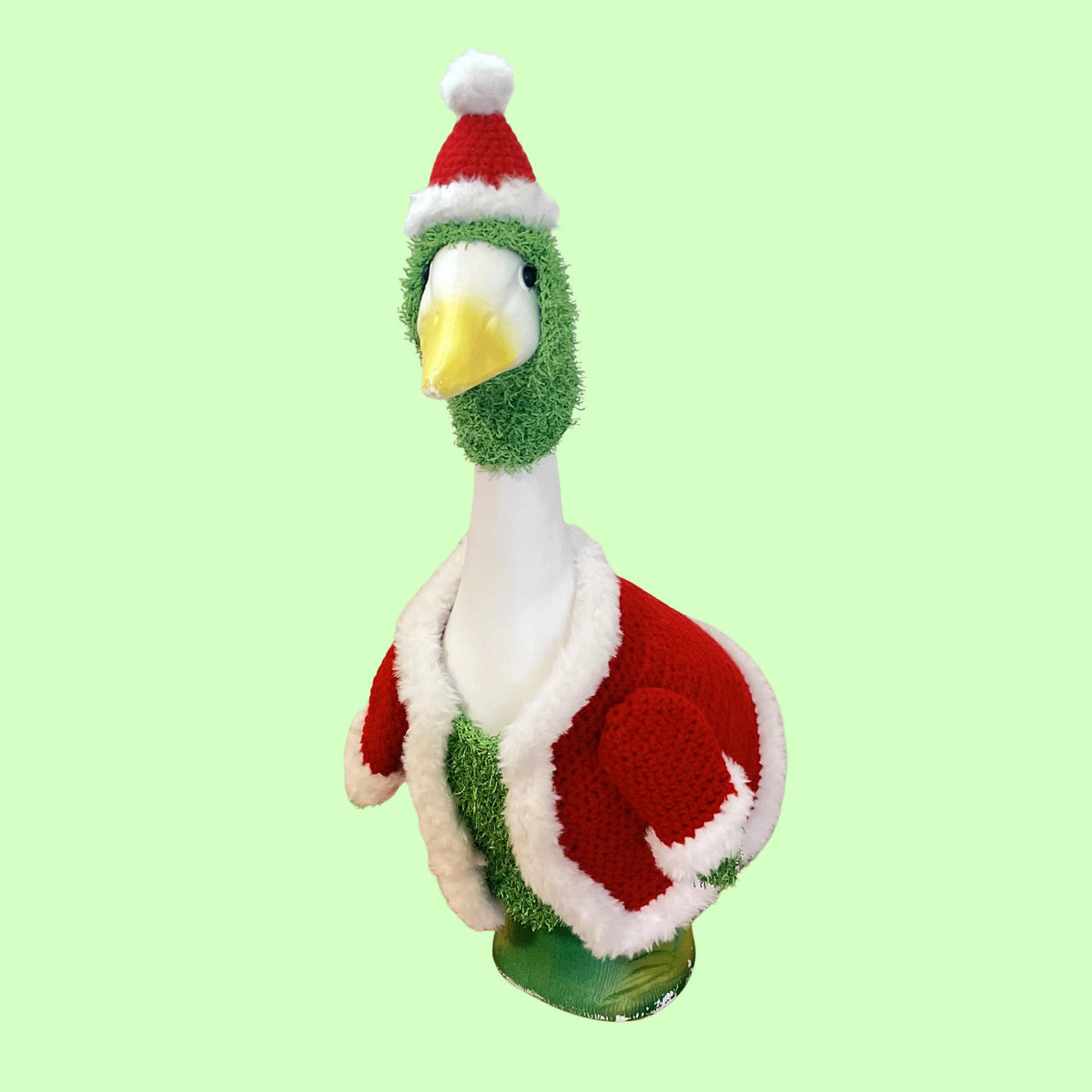 Mean One Porch Goose Crochet Pattern PDF Instant Download