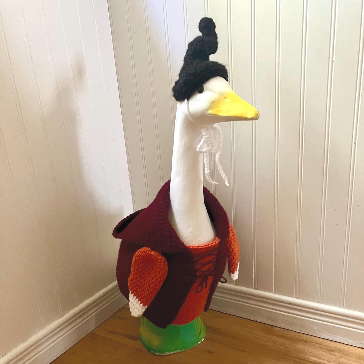 Witch Mary Sandergoose Porch Goose Crochet Pattern PDF Instant Download