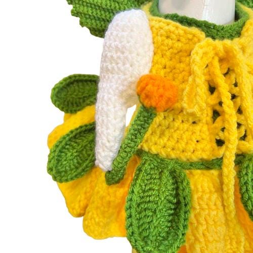 Garden Fairy Porch Goose Crochet Pattern PDF Instant Download