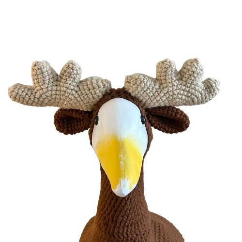 Moose Porch Goose Crochet Pattern PDF Instant Download