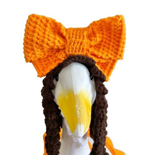 Summer Dress Porch Goose Crochet Pattern PDF Instant Download