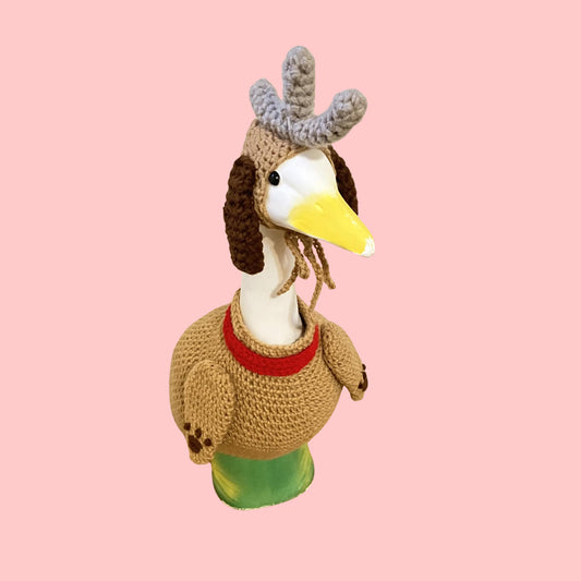 Mean One’s Dog Porch Goose Crochet Pattern PDF Instant Download