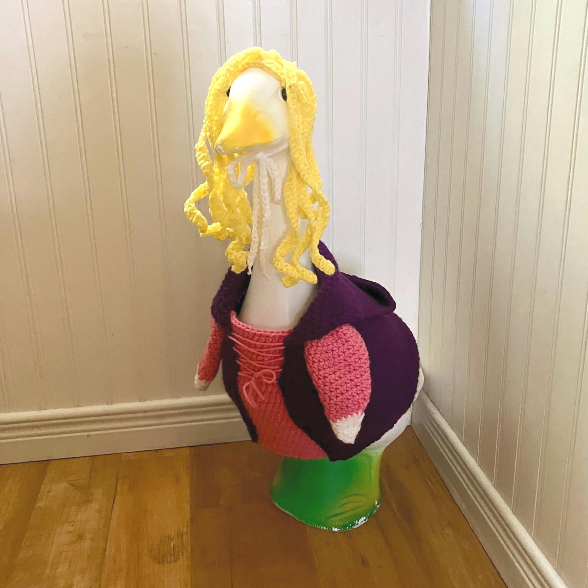 Witch Sarah Sandergoose Porch Goose Crochet Pattern PDF Instant Download