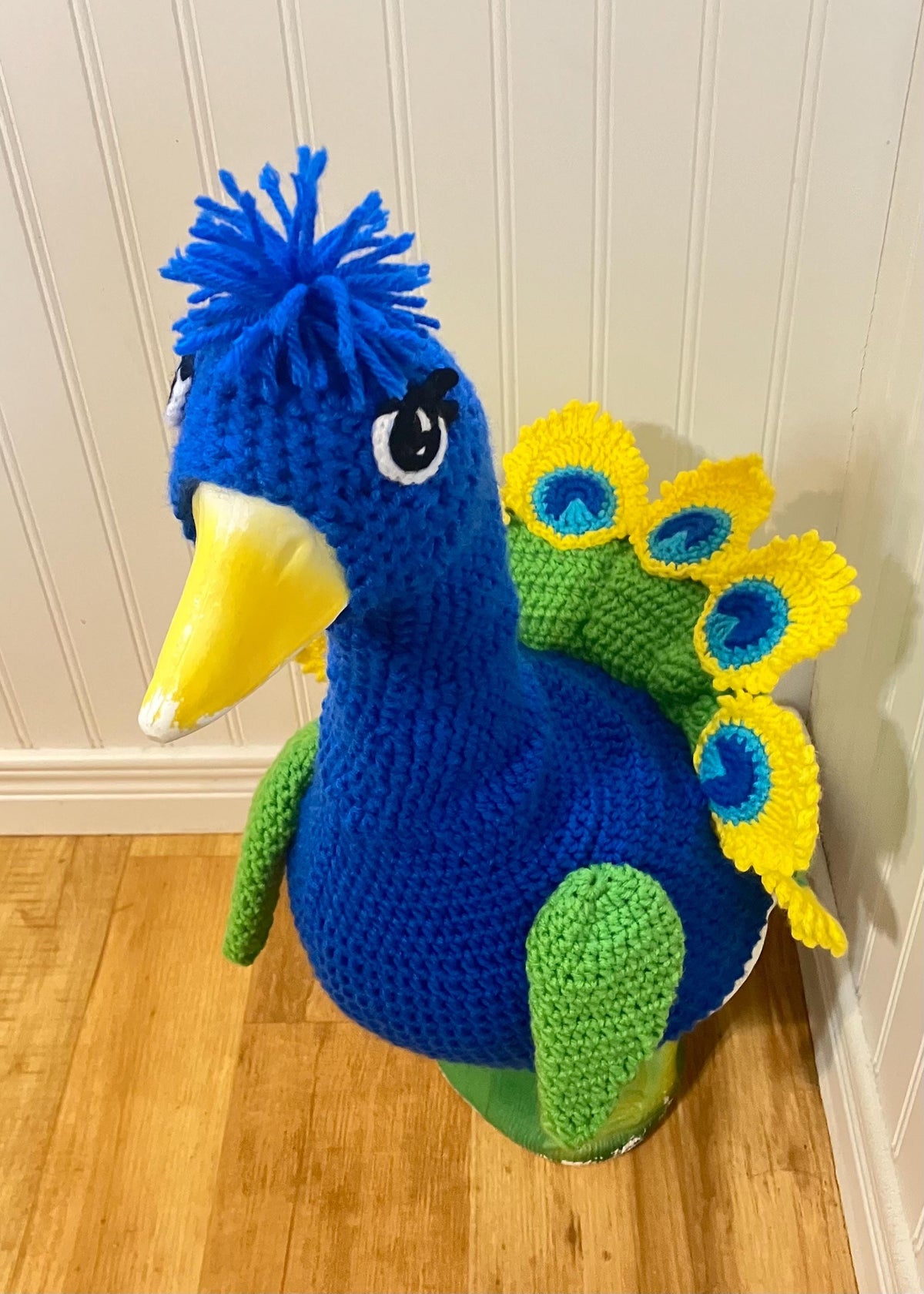 Peacock Porch Goose Crochet Pattern PDF Instant Download