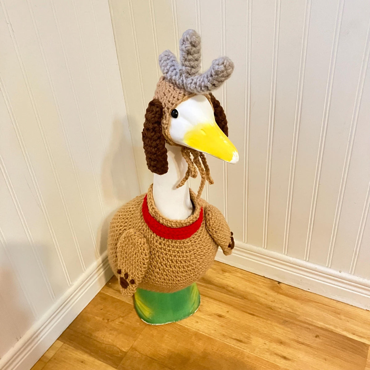 Mean One’s Dog Porch Goose Crochet Pattern PDF Instant Download